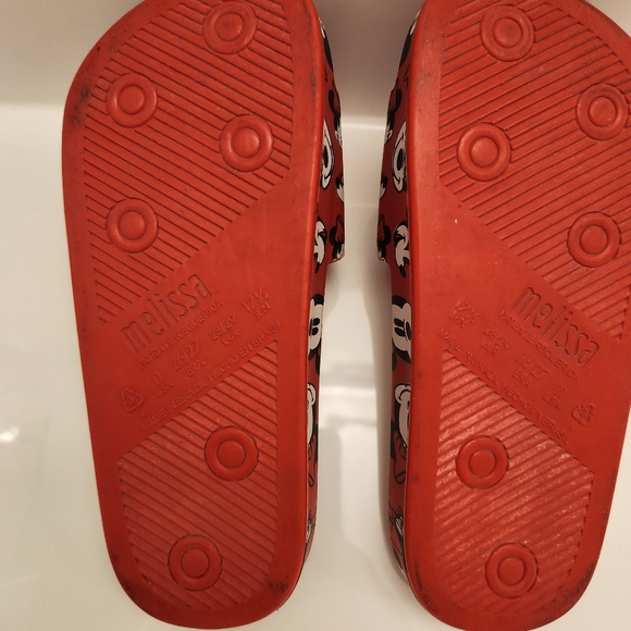 MINI MELISSAGirl's Minnie Mouse Slide Sandals - Picture 3 of 5